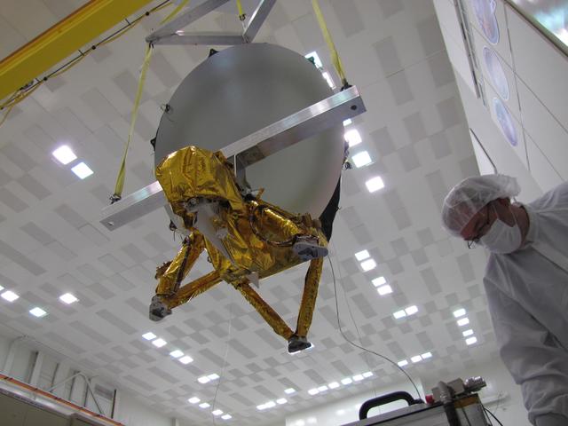 NASA image: Integration Test of Jason-3 Advanced Microwave Radiometer Instrument