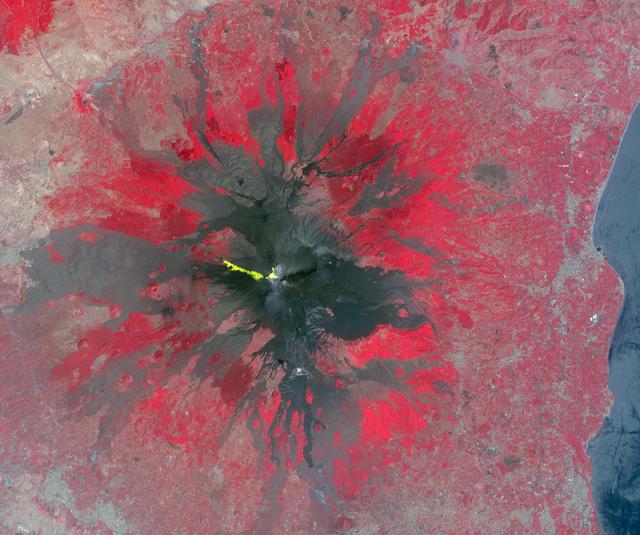 NASA image: Activity at Europe Most Active Volcano Eyed by NASA Spacecraft