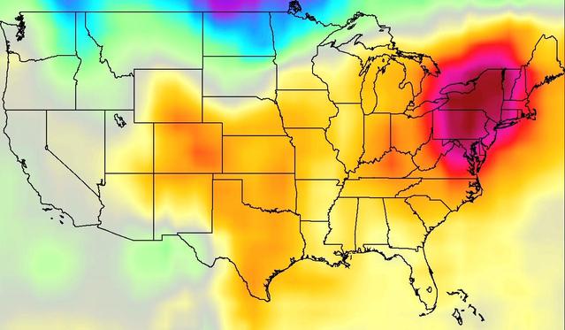 NASA image: NASA AIRS Movies Show Evolution of U.S. 2011 Heat Wave