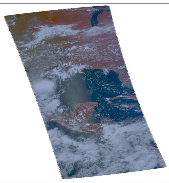NASA Aqua spacecraft passed over Tropical Storm Don at 8:17 UTC 1:17 a.m. EDT on July 29, 2011. Texas is experiencing exceptional drought conditions; Tropical Storm Don may bring relief.
