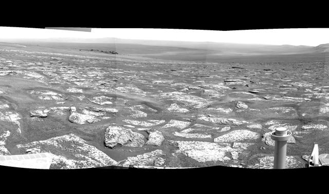 NASA image: Opportunity View Across Botany Bay and Endeavour on Sol 2678