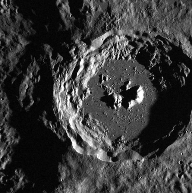 A Crater in Closeup