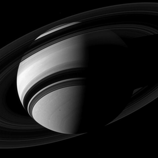 NASA image: Saturn Looms