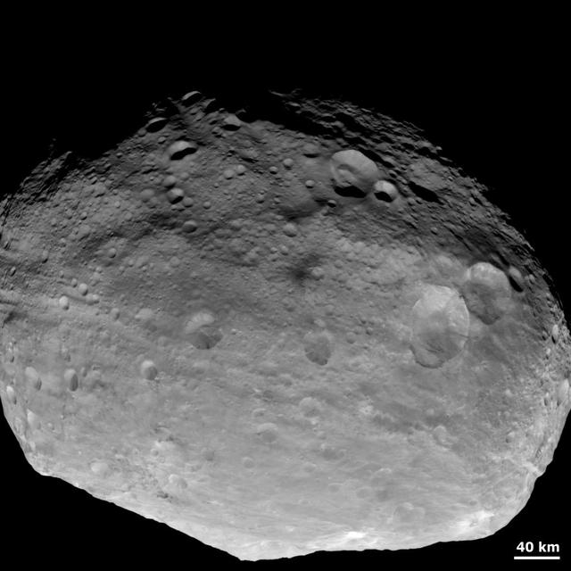 NASA image: A Full-Frame View of Vesta