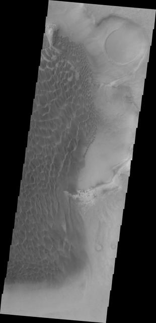 NASA image: Rabe Crater Dunes