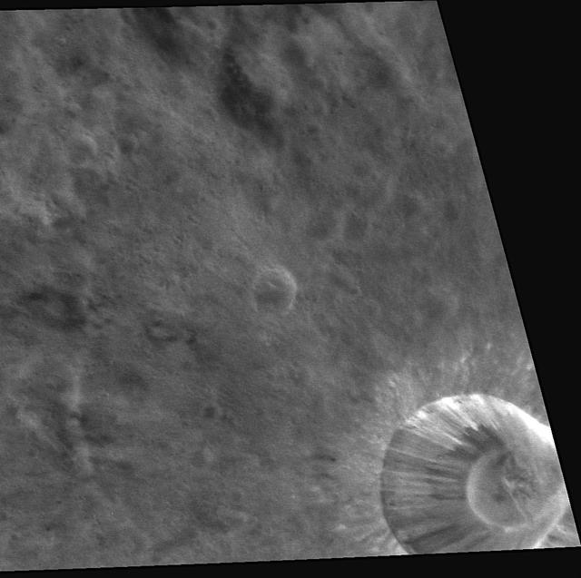 NASA image: To Be Young and Rayed on Mercury