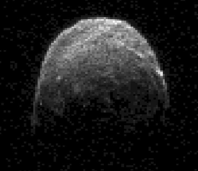 NASA image: Asteroid 2005 YU55 Approaches Close Earth Flyby