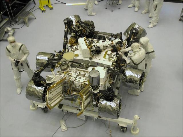 NASA image: Mars Science Laboratory Rover Closeout
