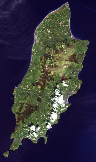 NASA image: Isle of Man