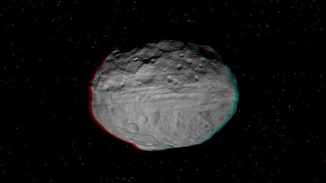 NASA image: 3-D Image of Vesta Eastern Hemisphere