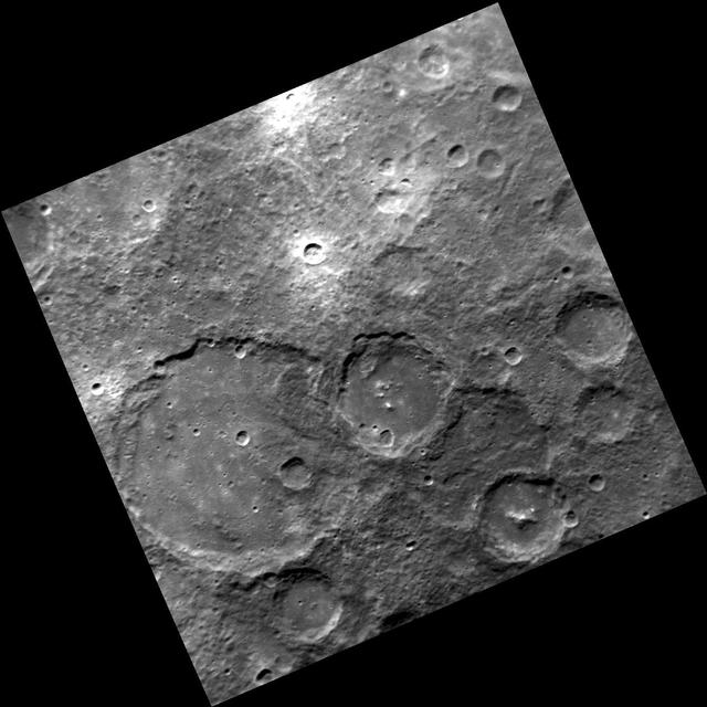 NASA image: Where the Craters Have No Name