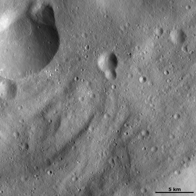 NASA image: Curved Surface Features