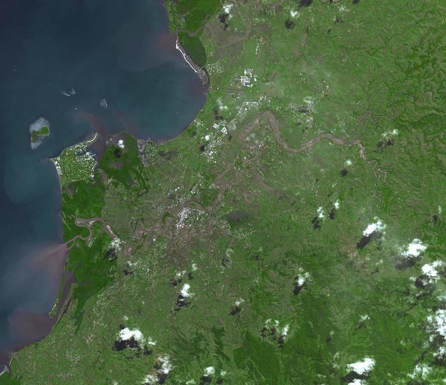 NASA image: NASA Spacecraft Images Fiji Flooding