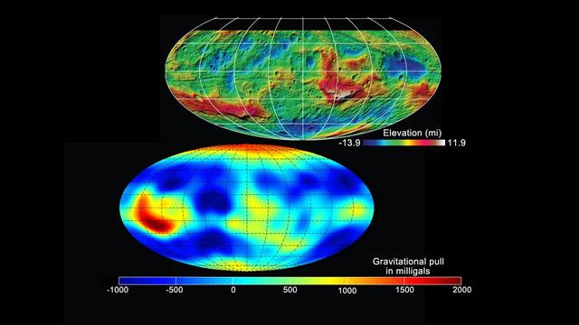 NASA image: Shape and Gravity of Vesta