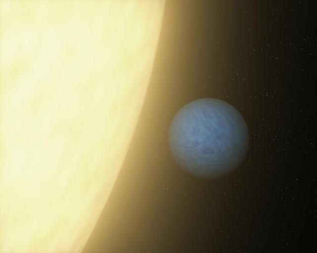 NASA image: First-of-Its-Kind Glimpse at a Super Earth Artist Animation