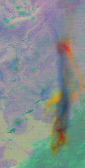 NASA Terra spacecraft acquired this image on June 2, 2012 of Sheveluch, one of the most active volcanoes on the Kamchatka peninsula, with frequent explosive events that can disrupt air traffic over the northern Pacific.