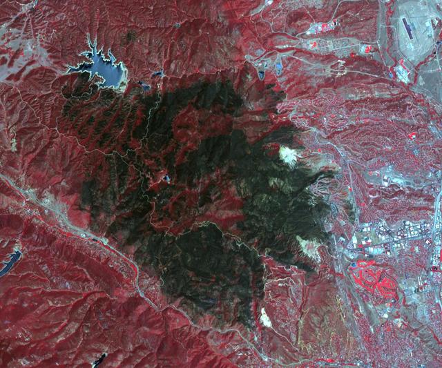 NASA image: Colorado Destructive Waldo Canyon Fire