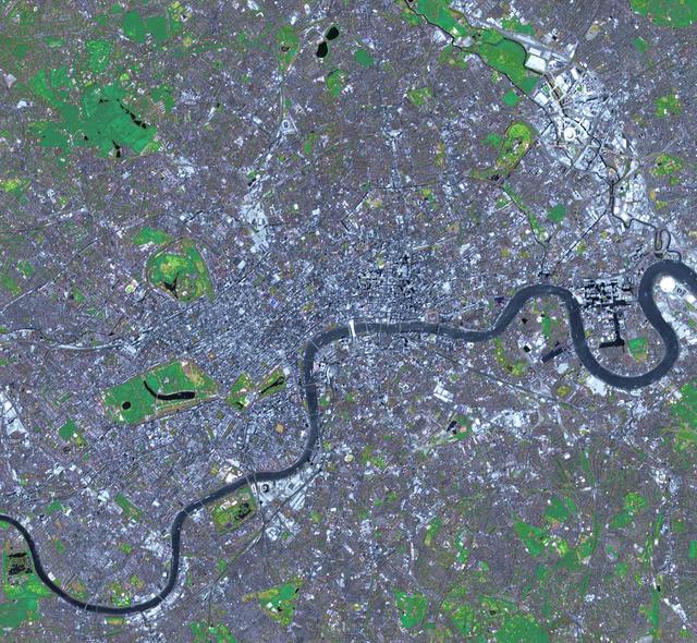 NASA image: NASA Spacecraft Captures a Medal-Worthy Image of London