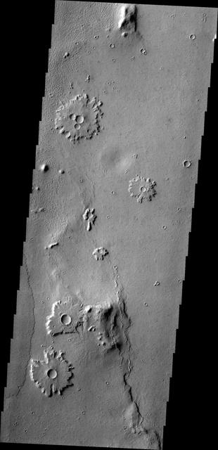 NASA image: Crater Ejecta