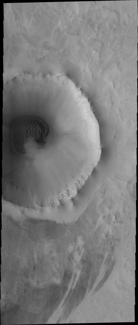 NASA image: Crater Dunes