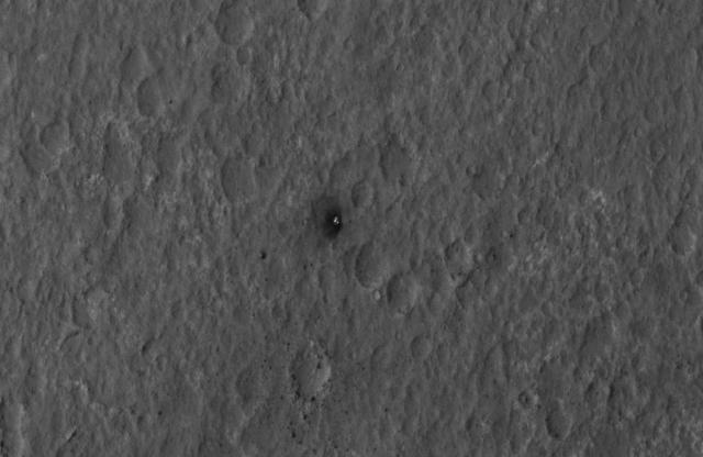 NASA image: Final Resting Spot for Curiosity Heat Shield