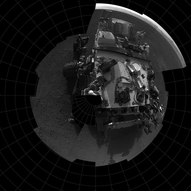 NASA image: Bird Eye View of Curiosity