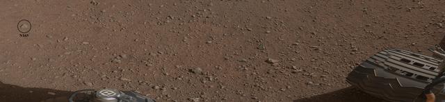 NASA image: Curiosity First Rock Star