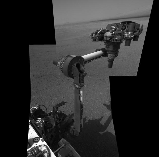 NASA image: Curiosity First Arm Extension, Full Resolution