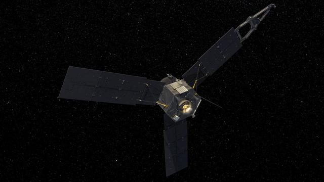 NASA image: Juno Main Engine Firing