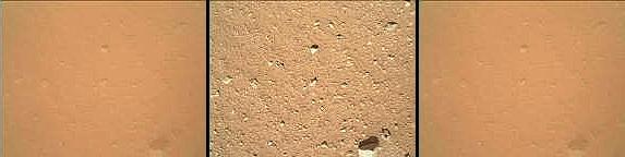 As the last step in a series of inspections of the Mars Hand Lens Imager MAHLI aboard NASA Mars rover Curiosity, this camera reclosable dust cover was opened for the first time on Sept. 8, 2012.