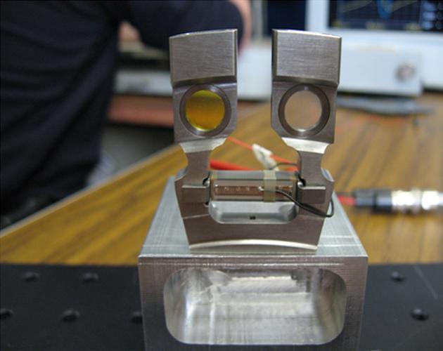 This image shows the cells that hold the soil samples that are vibrated by the Chemistry and Mineralogy CheMin instrument on NASA Curiosity rover.