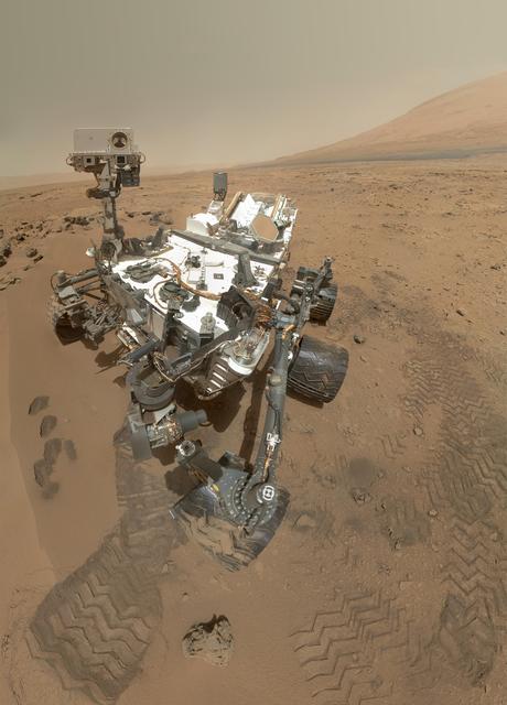 NASA image: High-Resolution Self-Portrait by Curiosity Rover Arm Camera