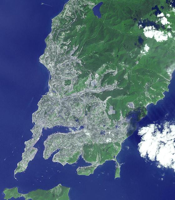 NASA image: Vladivostok, Russia