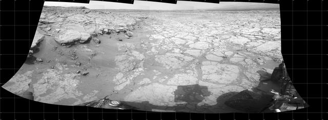 NASA image: At Edge of Yellowknife Bay, Sol 130