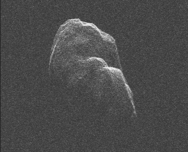 NASA image: Tumbling Asteroid Toutatis