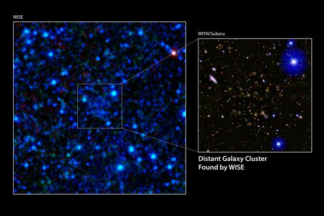 NASA image: WISE Finds a Galactic Metropolis