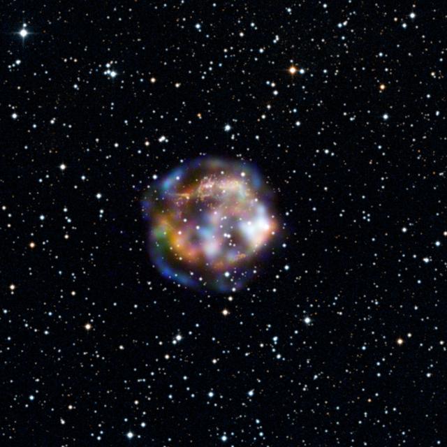 NASA image: Sizzling Remains of a Dead Star
