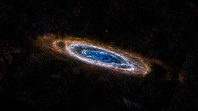 Andromeda Colorful Rings