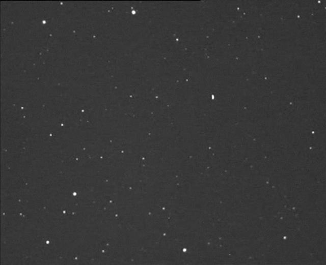 This set of images from the La Sagra Sky Survey, operated by the Astronomical Observatory of Mallorca in Spain, shows the passage of asteroid 2012 DA14 shortly after its closest, and safe, approach to Earth.