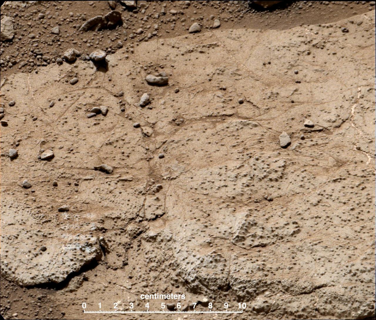 Cumberland has been selected as the second target for drilling by NASA Mars rover Curiosity. The rover has the capability to collect powdered material from inside the target rock and analyze that powder with laboratory instruments.