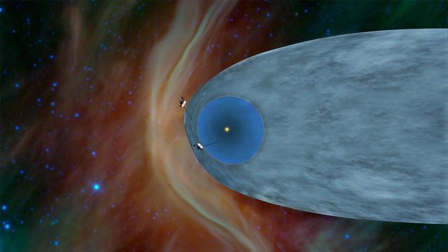 NASA image: One Voyager Out, One Voyager In Artist Concept