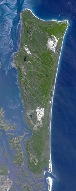 NASA image: North Stradbroke Island, Australia