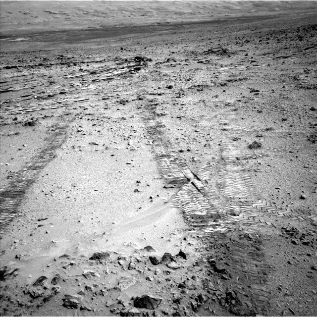 NASA image: First Leg of Long Trek Toward Mount Sharp