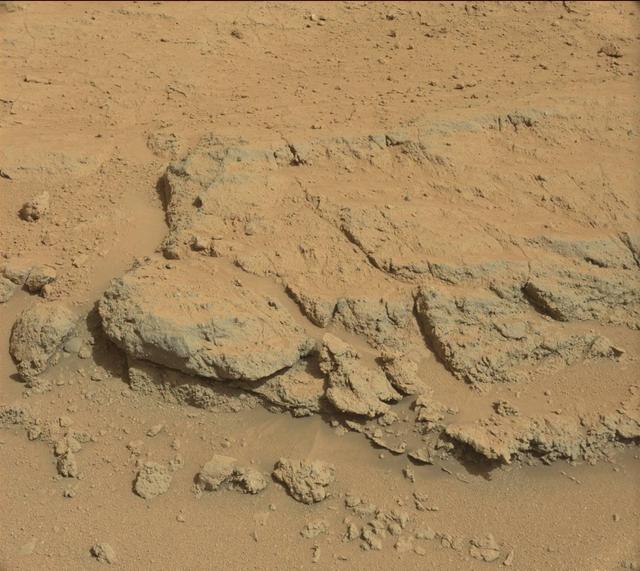 For at least a couple of days, the science team of NASA Mars rover Curiosity is focused on a full-bore science campaign at a tantalizing, rocky site informally called Darwin.