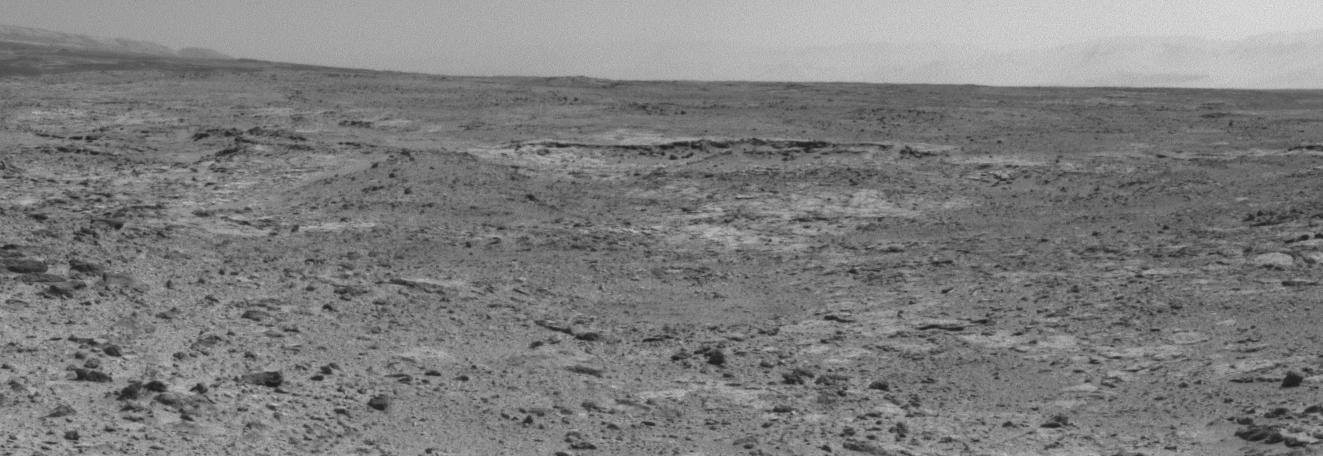 Curiosity View of Cooperstown Outcrop on Route to Mount Sharp