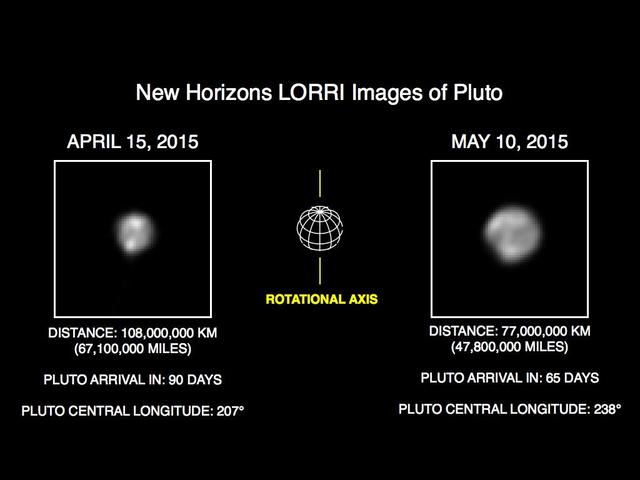 NASA image: More Detail as New Horizons Draws Closer
