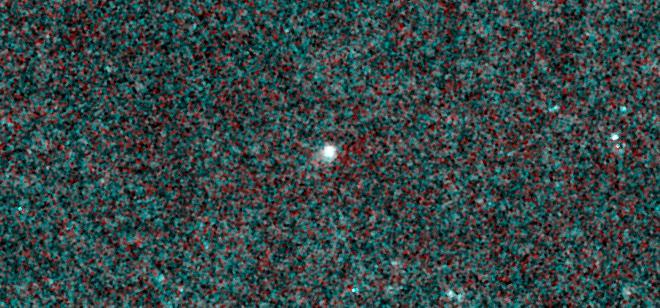 NASA NEOWISE mission captured images of Comet C/2013 A1 Siding Spring. The infrared pictures reveal a comet that is active and very dusty.