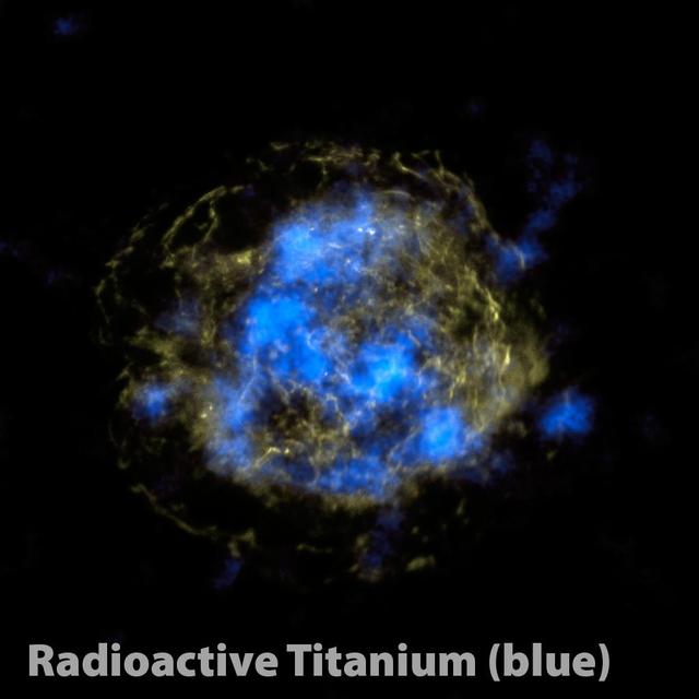 NASA image: Radioactive Core of a Dead Star