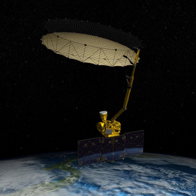 NASA image: NASA Soil Moisture Active Passive SMAP Artist Concept