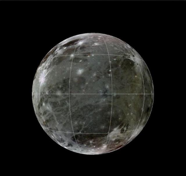 NASA image: Rotating Globe of Ganymede Geology